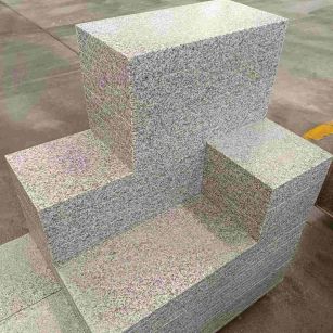 安康 白麻花岗岩荔枝面地铺石