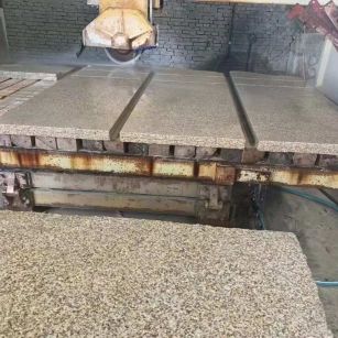 安康 黄金麻荔枝面成品板加工