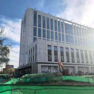 安康 白麻花岗岩石材外墙干挂