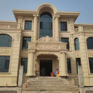 安康 黄金麻花岗岩别墅外墙干挂