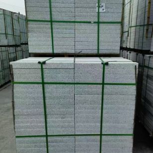 安康 芝麻白火烧，园林广场市政工程地铺石，1.8~5.0厚均有现货