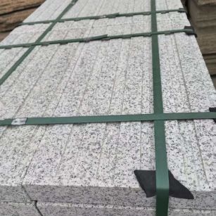 安康 白麻花岗岩直行盲道石，盲条，地铺石