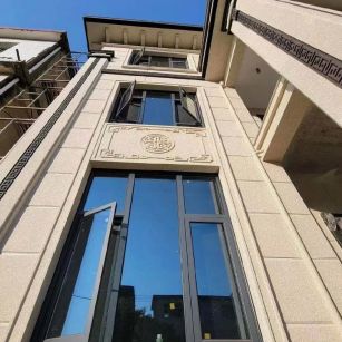 安康 黄金麻荔枝面别墅外墙干挂效果展示