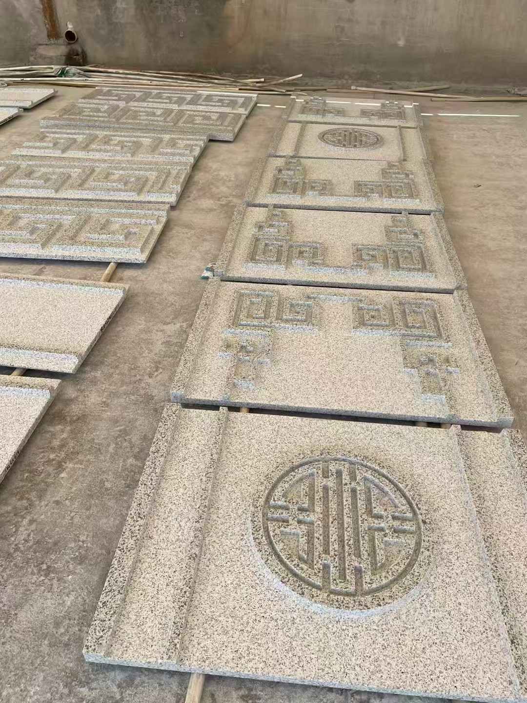 安康 白麻花岗岩外墙立面雕刻板