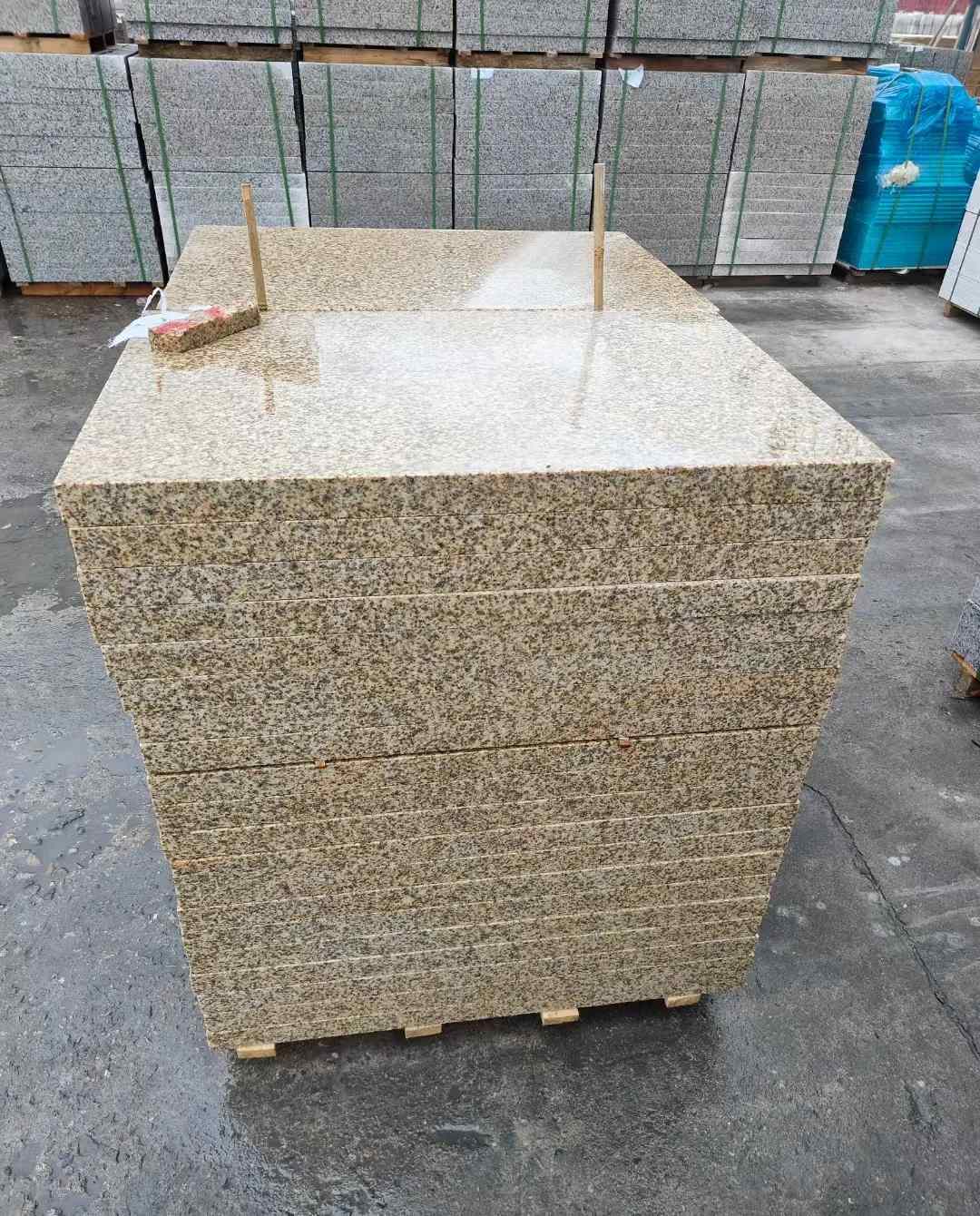 安康 湖北黄金麻花岗岩石材荔枝面外墙石材