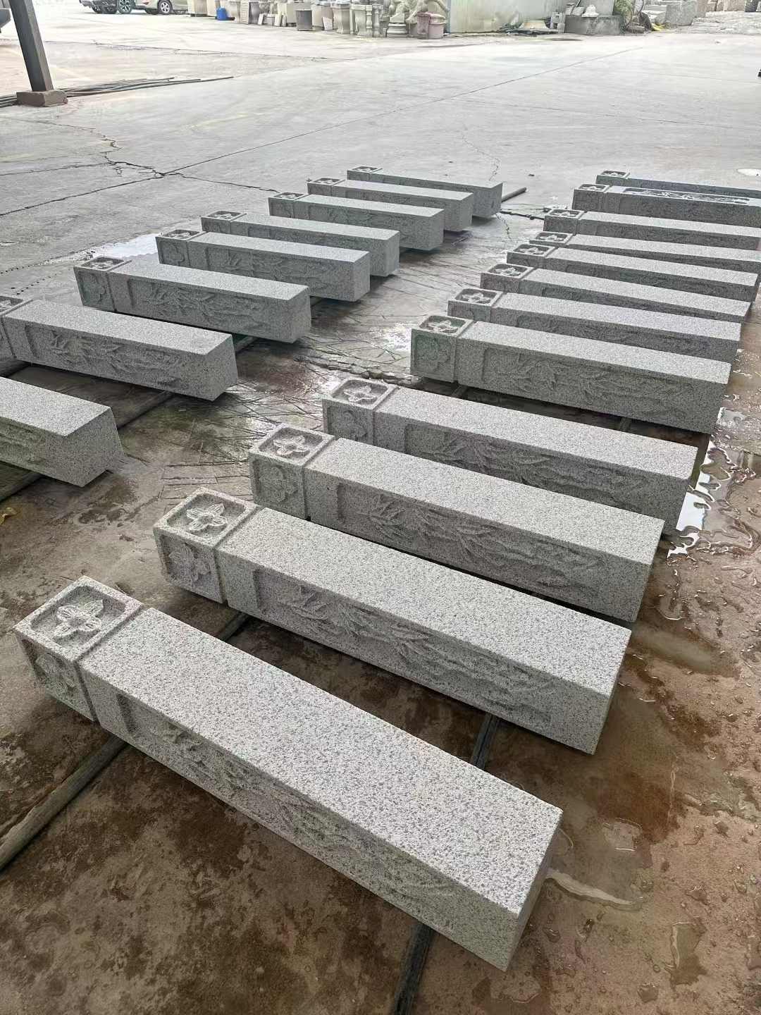 安康 白麻方柱雕花防水