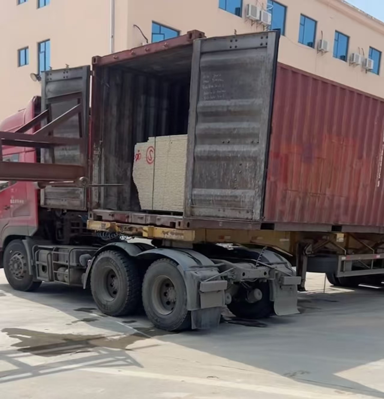 安康 黄金麻荔枝面毛板