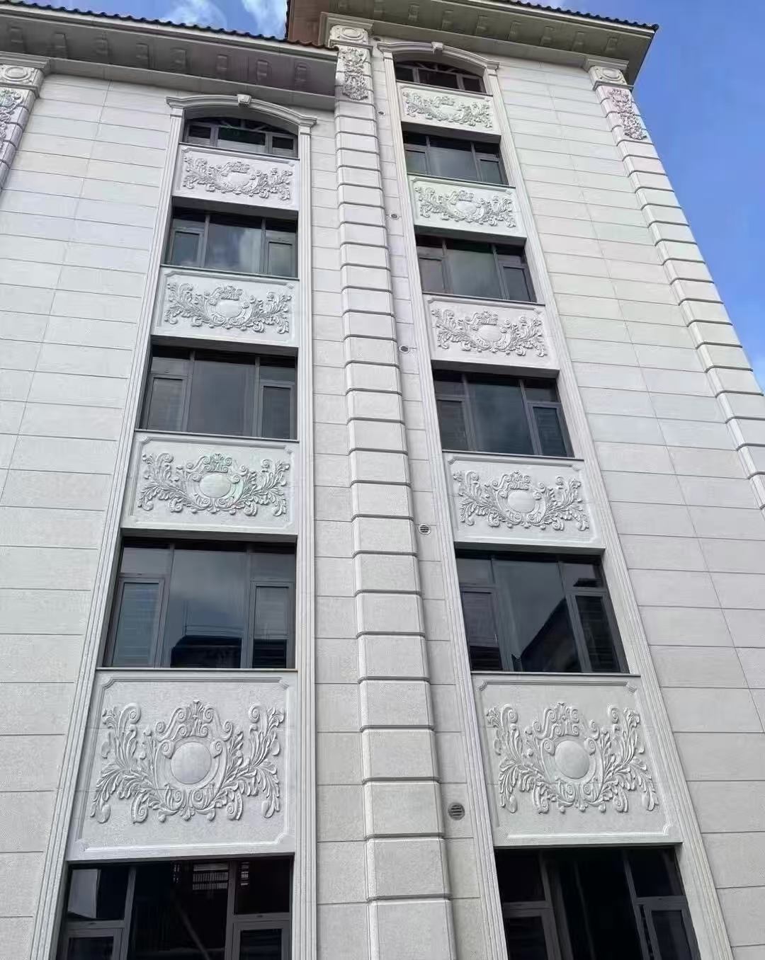 安康 白麻荔枝面花岗岩别墅外墙干挂