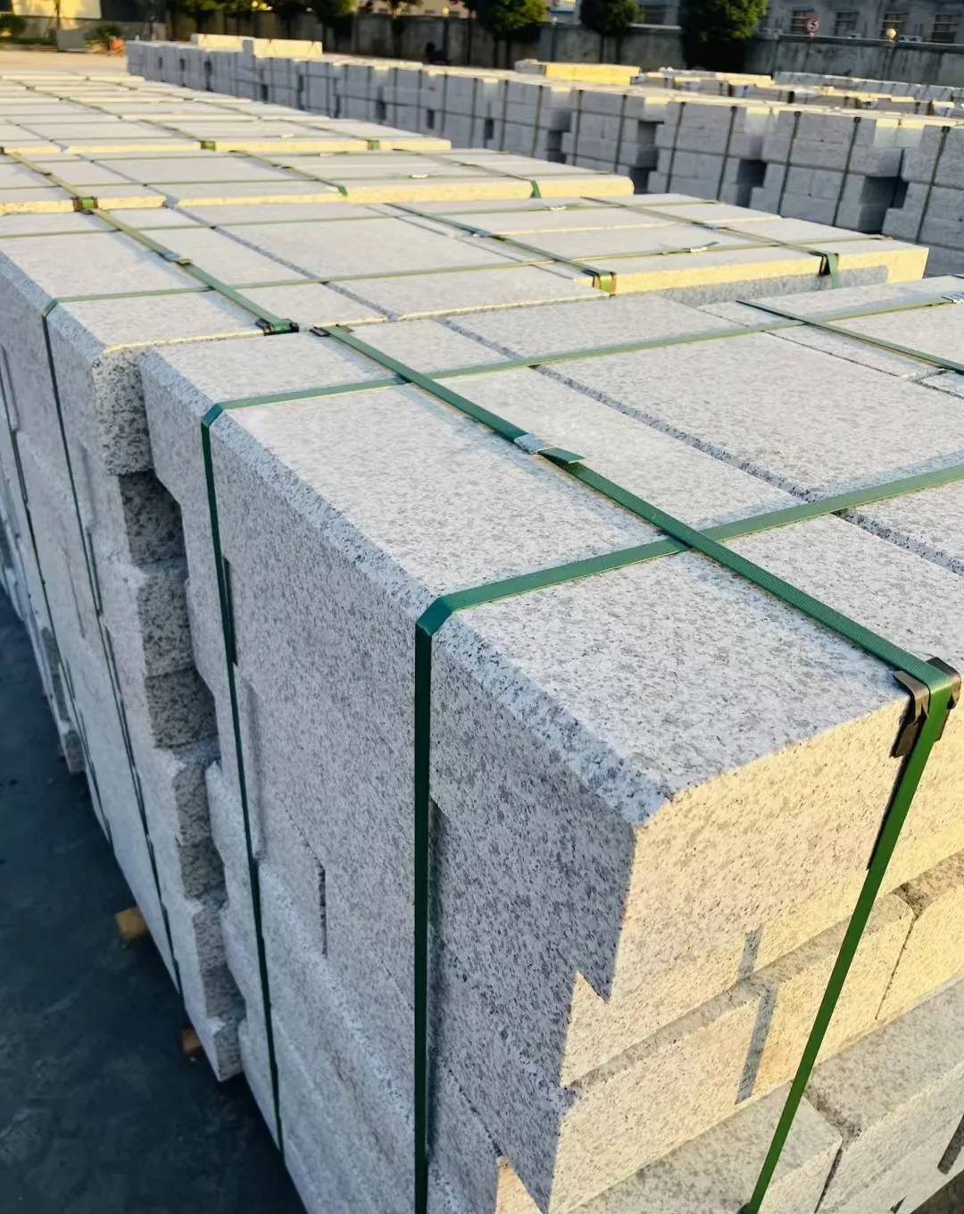 安康 白麻花岗岩路沿石，马路牙子，路缘石，平石，立缘石等