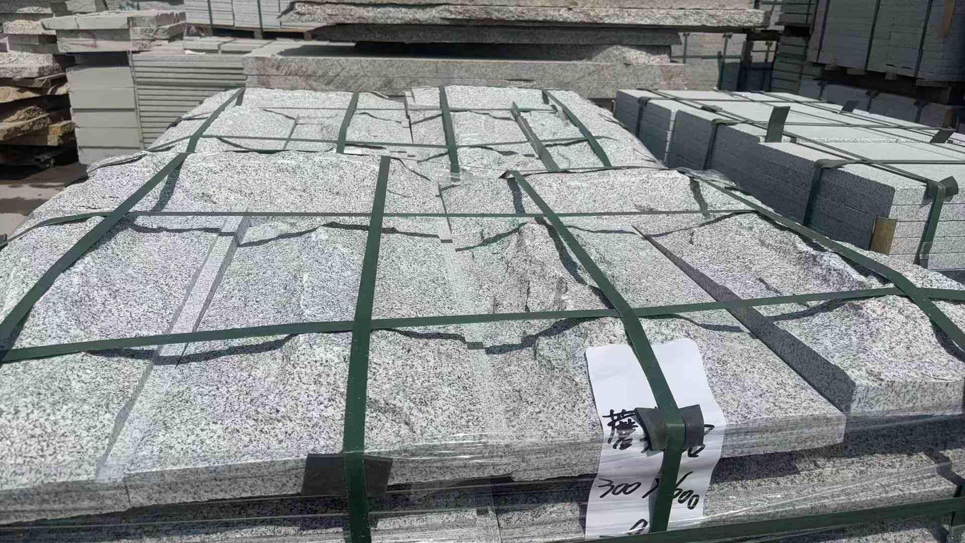 安康 芝麻白蘑菇石成品