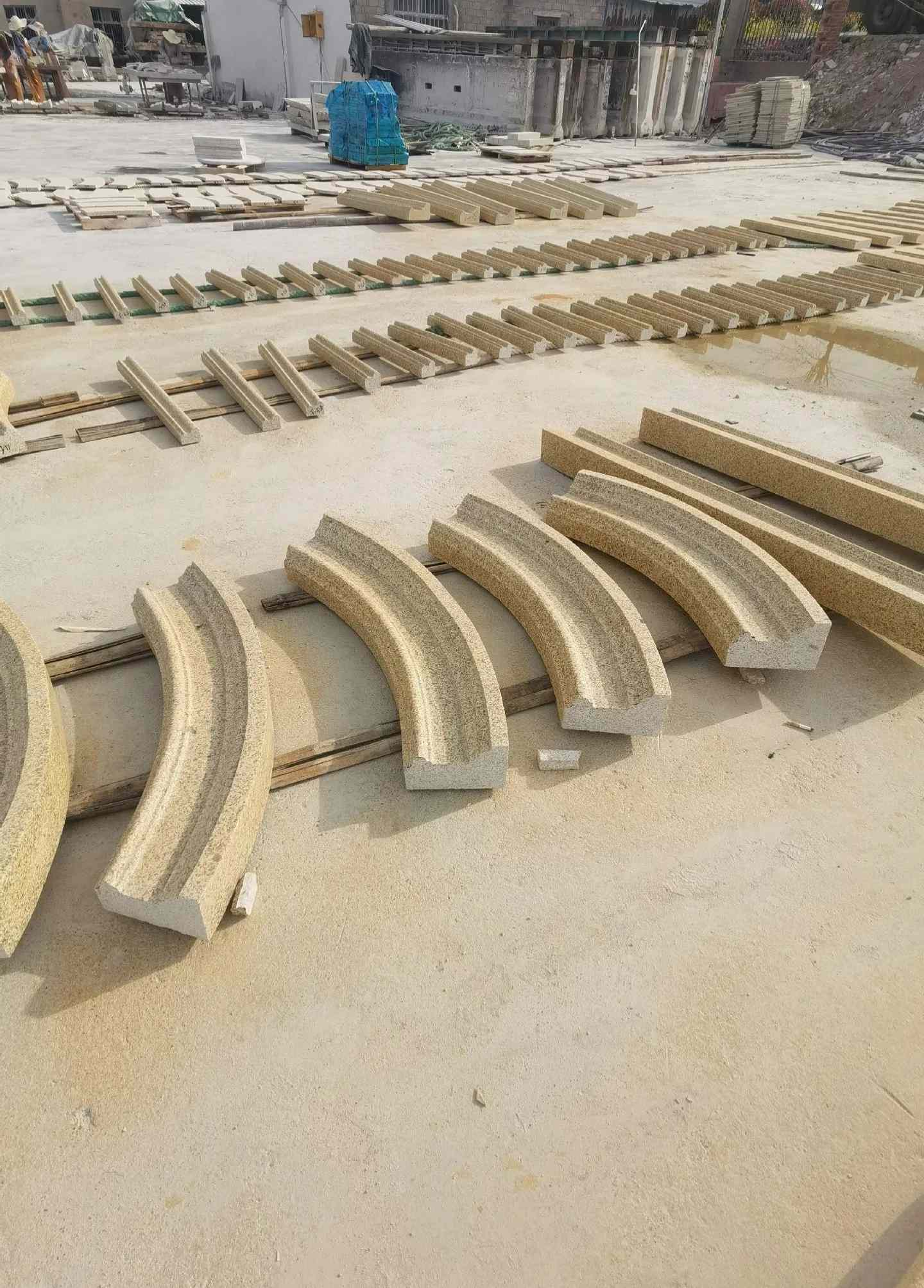 安康 黄金麻花岗岩别墅线条