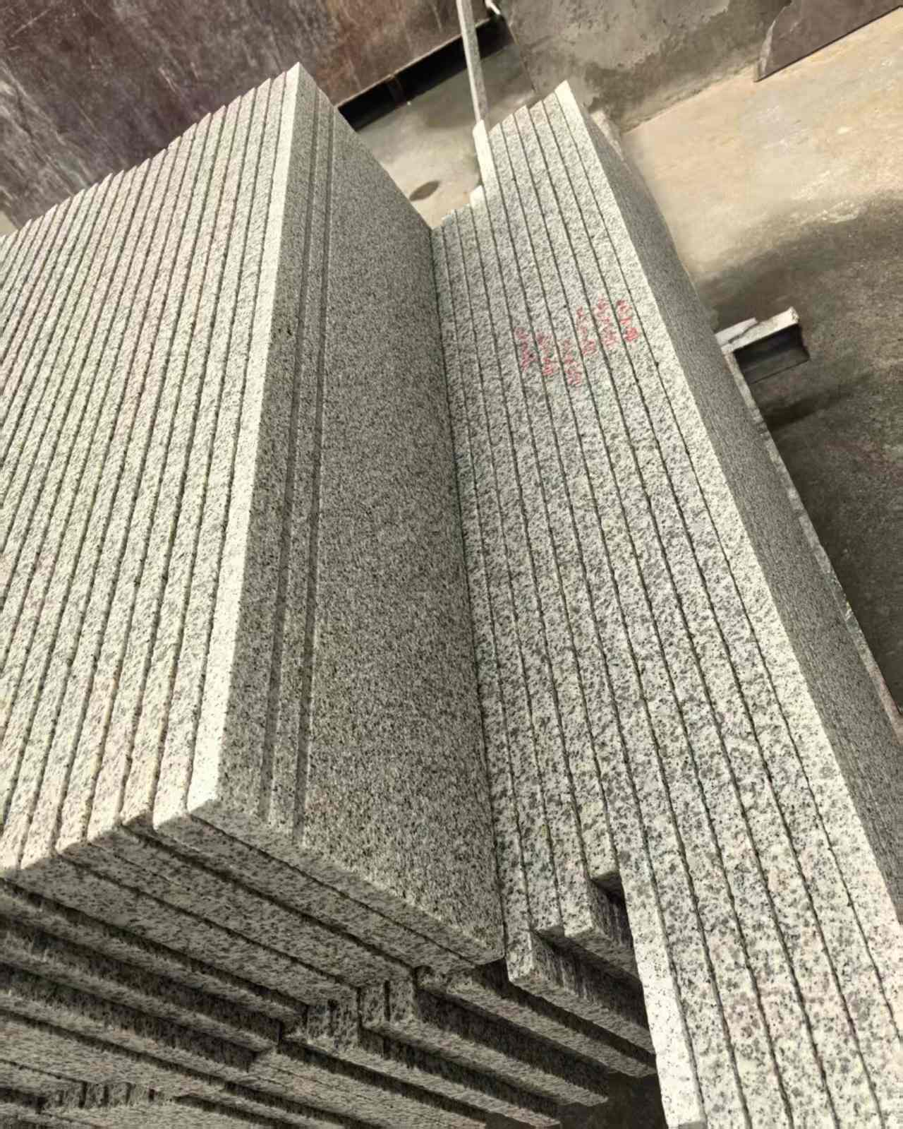 安康 白麻荔枝面花岗岩楼梯踏步